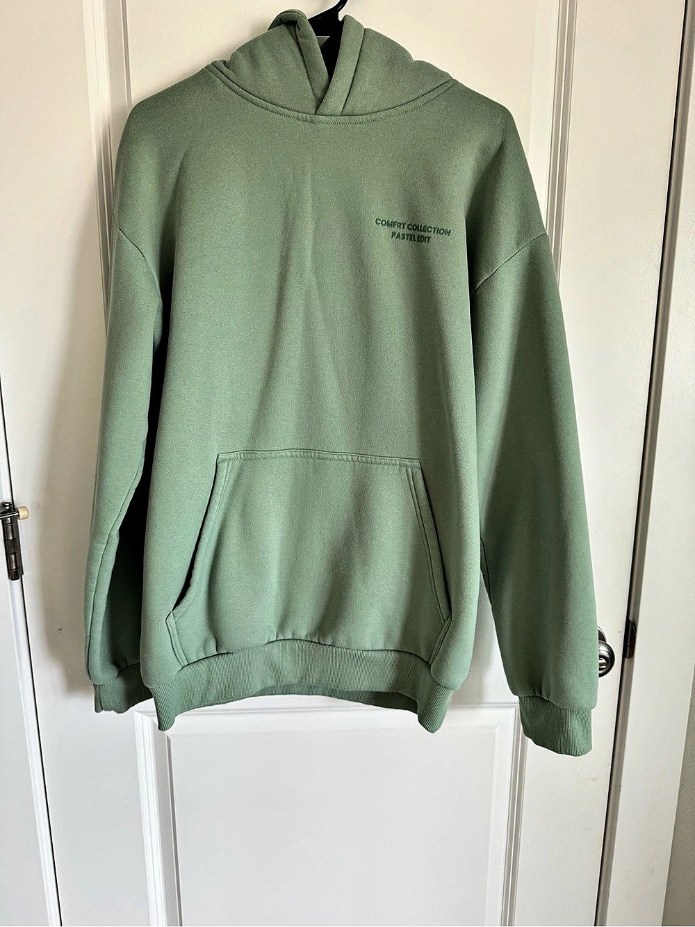 Comfrt Collection Pastel Edit Hoodie Sage Green Medium